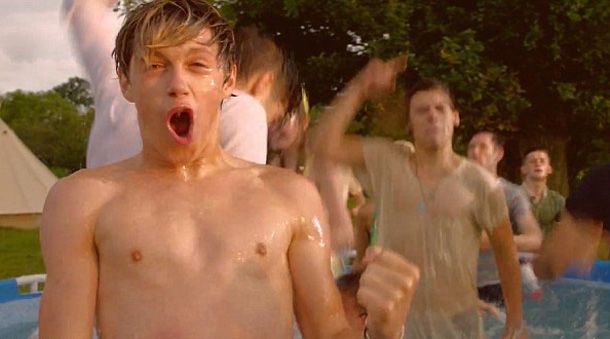 1 Direction Louis Shirtless