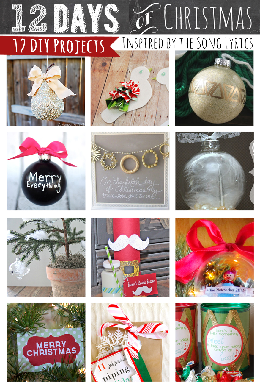 12 Days Of Christmas Song Lyrics Printable