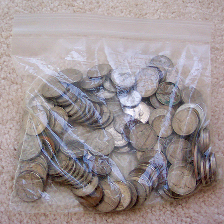 1974 Aluminum Penny Worth