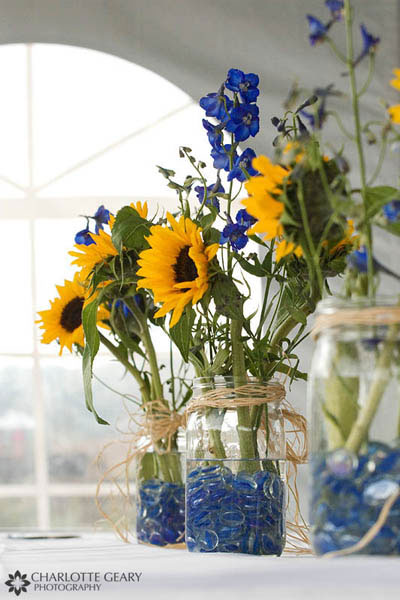 Blue And Yellow Wedding Ideas