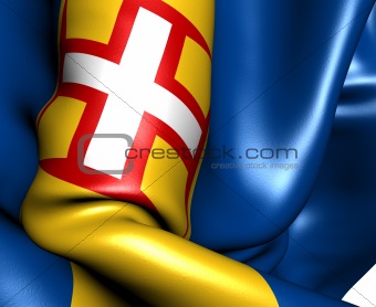 Blue Red And Yellow Flag