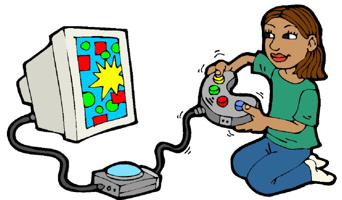 Children Clip Art Playing