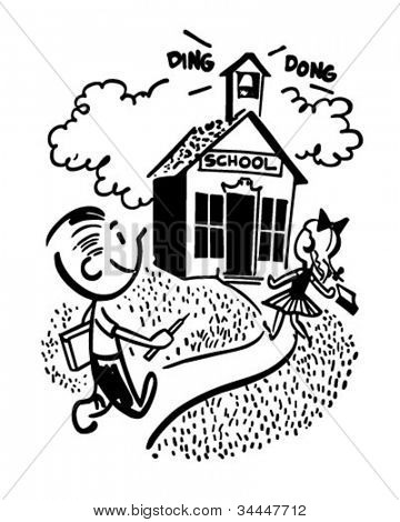 Children Clip Art School