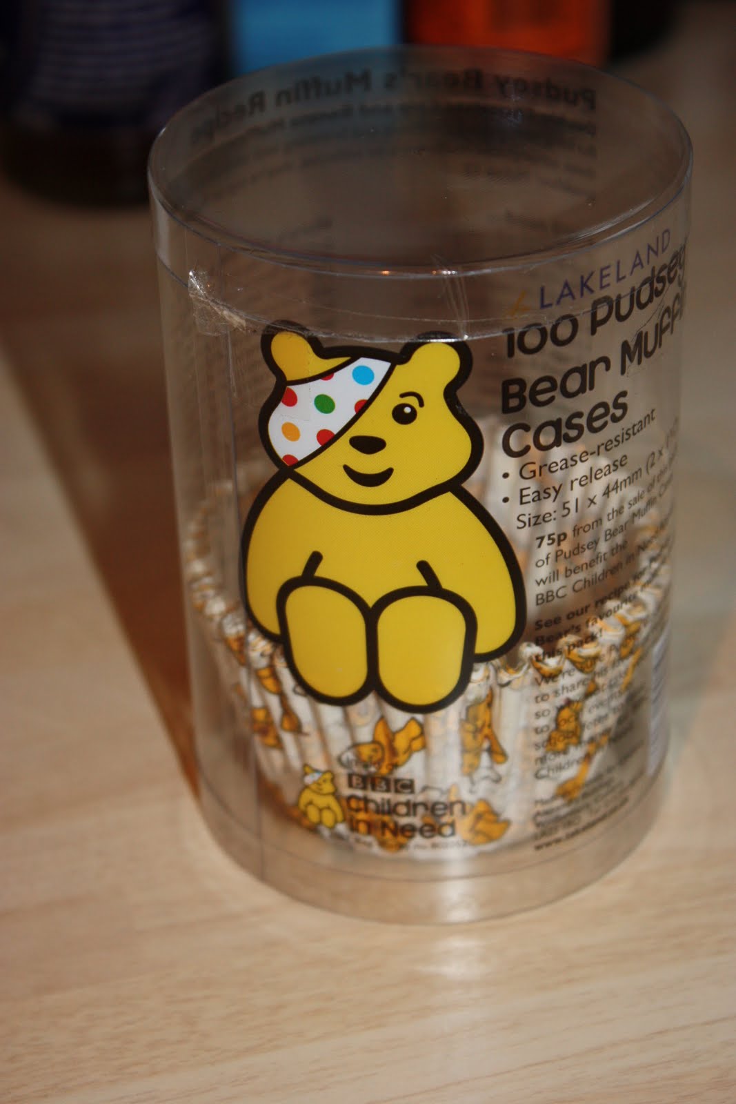 Children In Need Cupcakes Cases