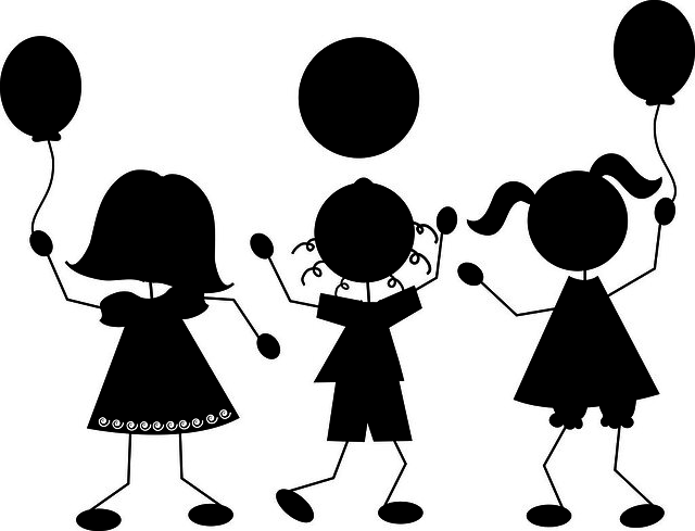 Children Playing Cartoon