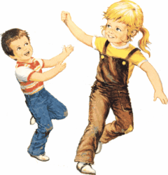 Children Playing Clipart