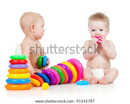 Children Playing With Toys