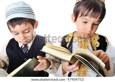 Children Reading Quran