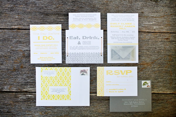 Gray And Yellow Paper
