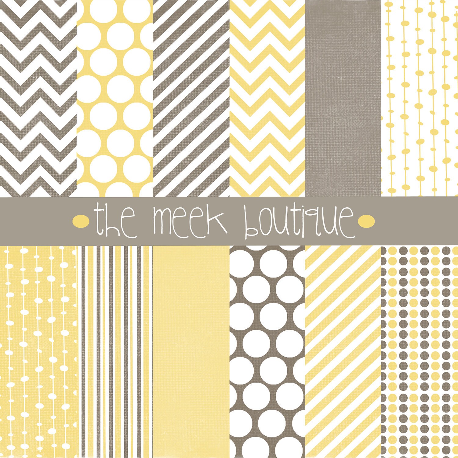 Gray And Yellow Paper