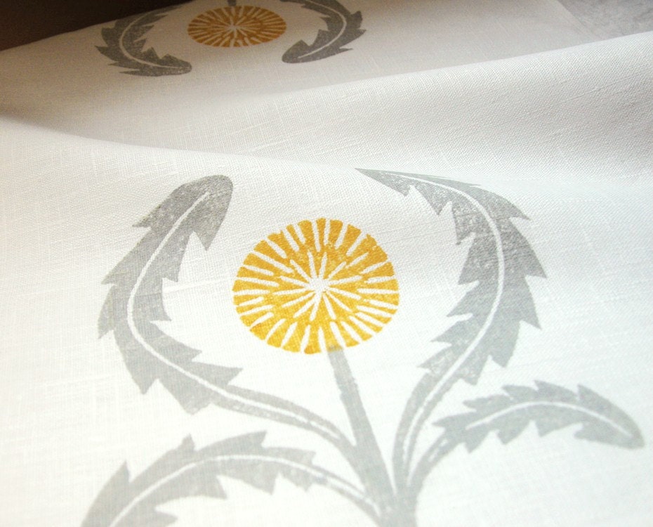 Gray And Yellow Paper Napkins