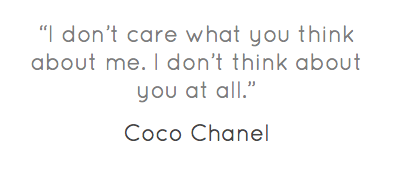 I Dont Care What You Think About Me I Don