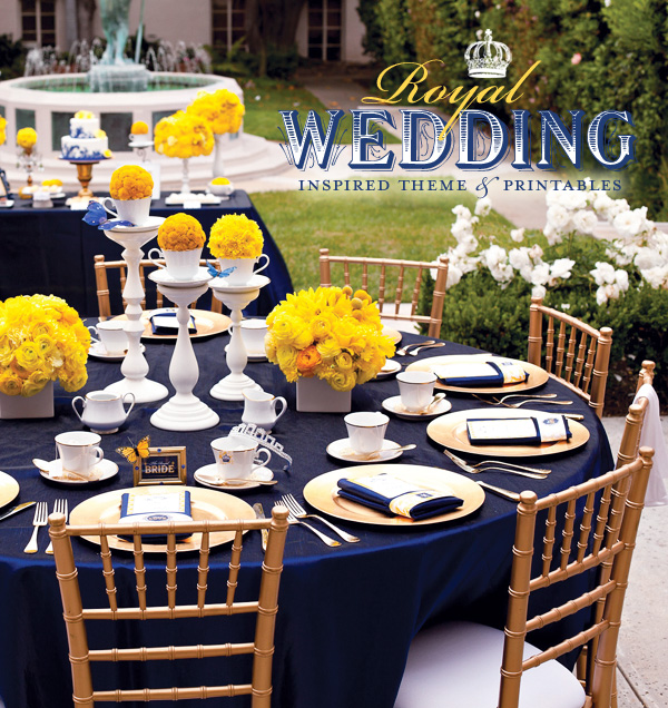 Light Blue And Yellow Wedding Colors