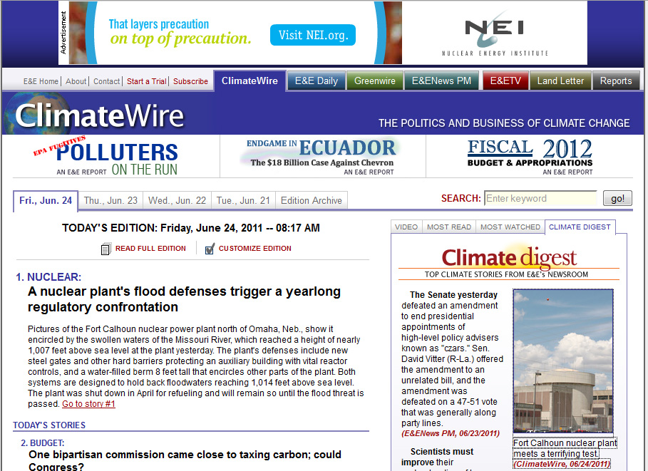 Nebraska Nuclear Plant Meltdown
