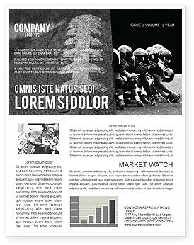 Newsletter Templates Black And White