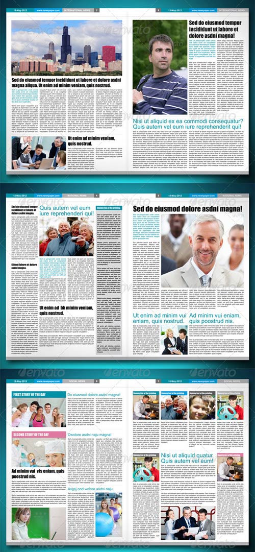 Newspaper Templates Free Download