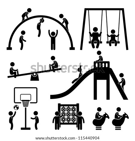 Pictures Of Children Playing In The Park