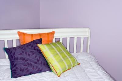 Purple And Yellow Room