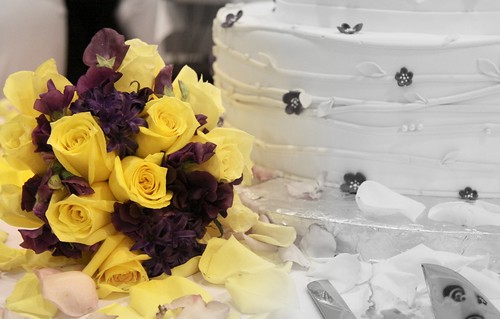 Purple And Yellow Wedding Theme