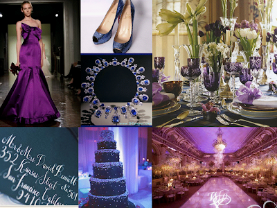 Purple And Yellow Wedding Theme