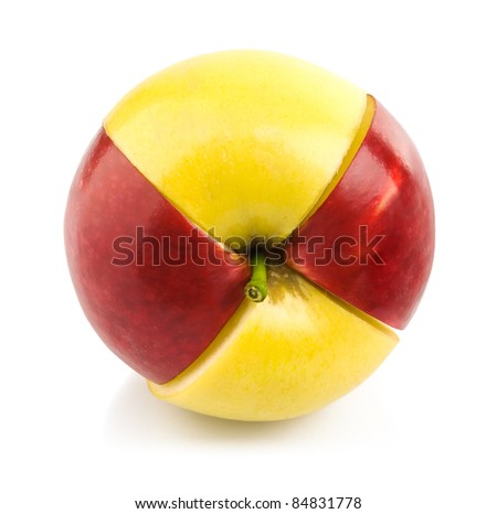 Red And Yellow Apple