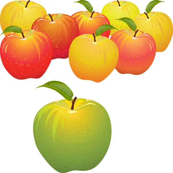 Red And Yellow Apple