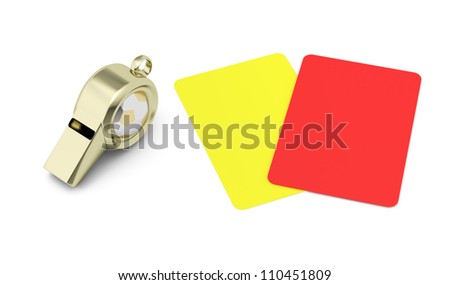 Red And Yellow Cards In Football