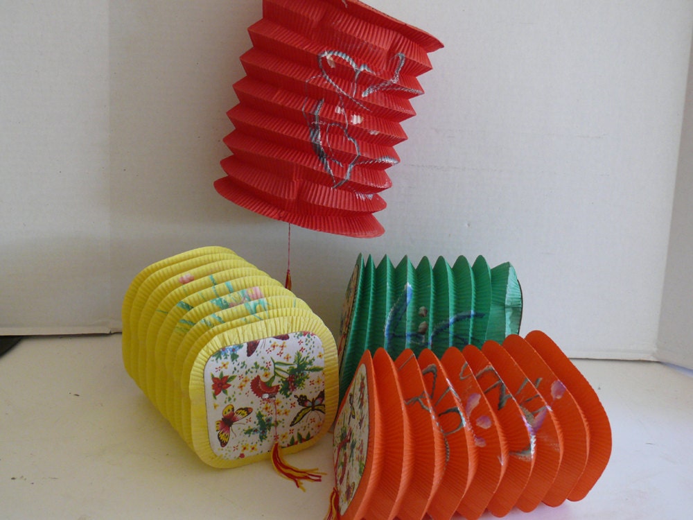 Red And Yellow Paper Lanterns