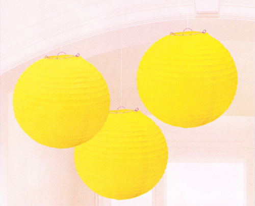 Red And Yellow Paper Lanterns