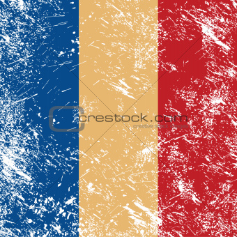 Red Blue And Yellow Flag Country