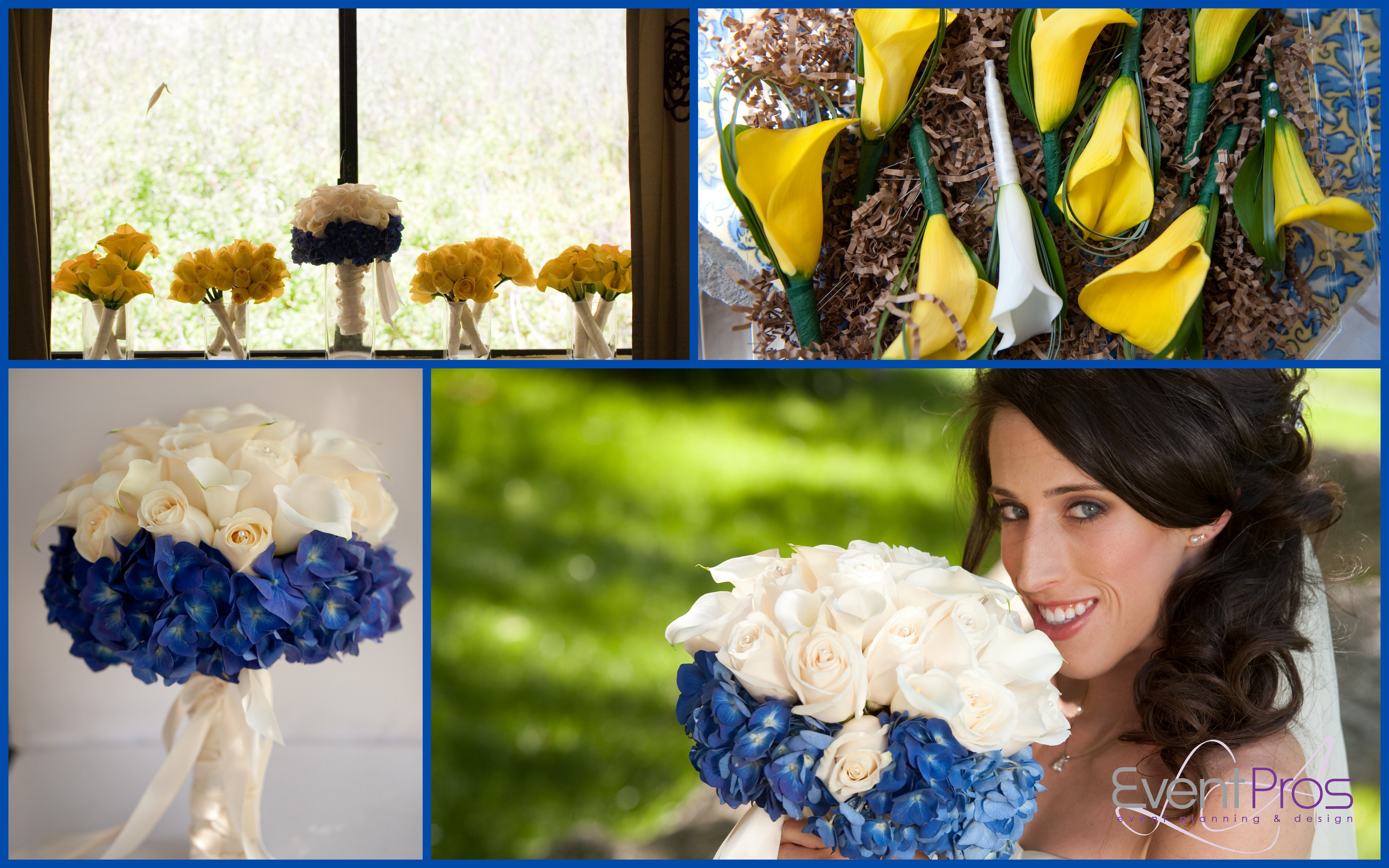 Royal Blue And Yellow Wedding Colors