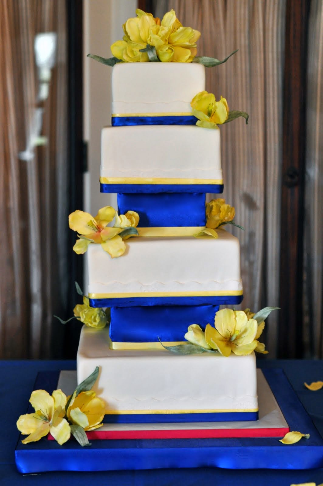 Royal Blue And Yellow Wedding Colors