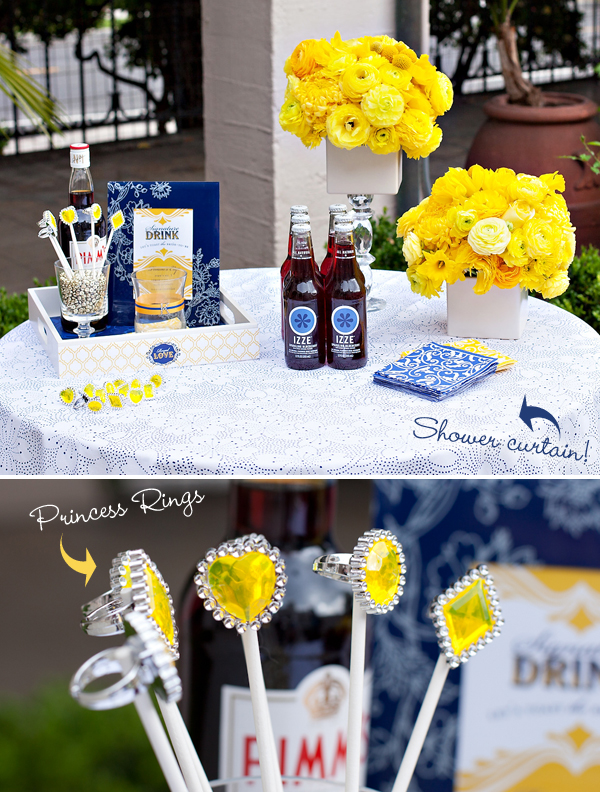 Royal Blue And Yellow Wedding Invitations