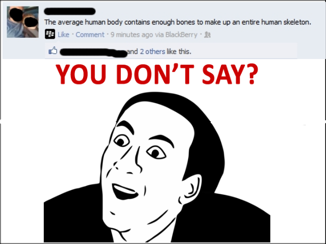 You Dont Say Meme Face