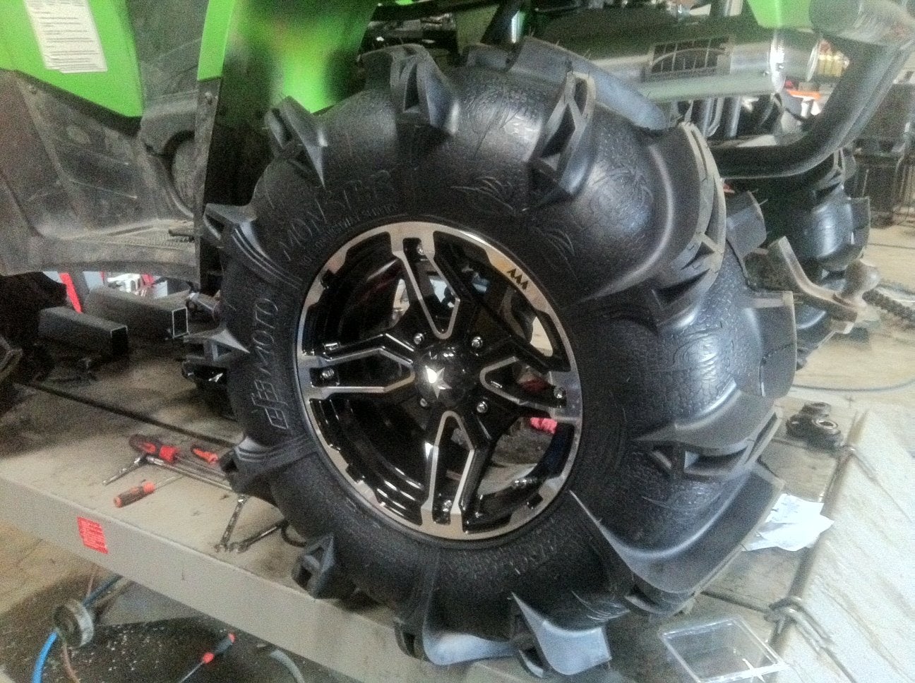 32 Inch Black Mamba Atv Tires