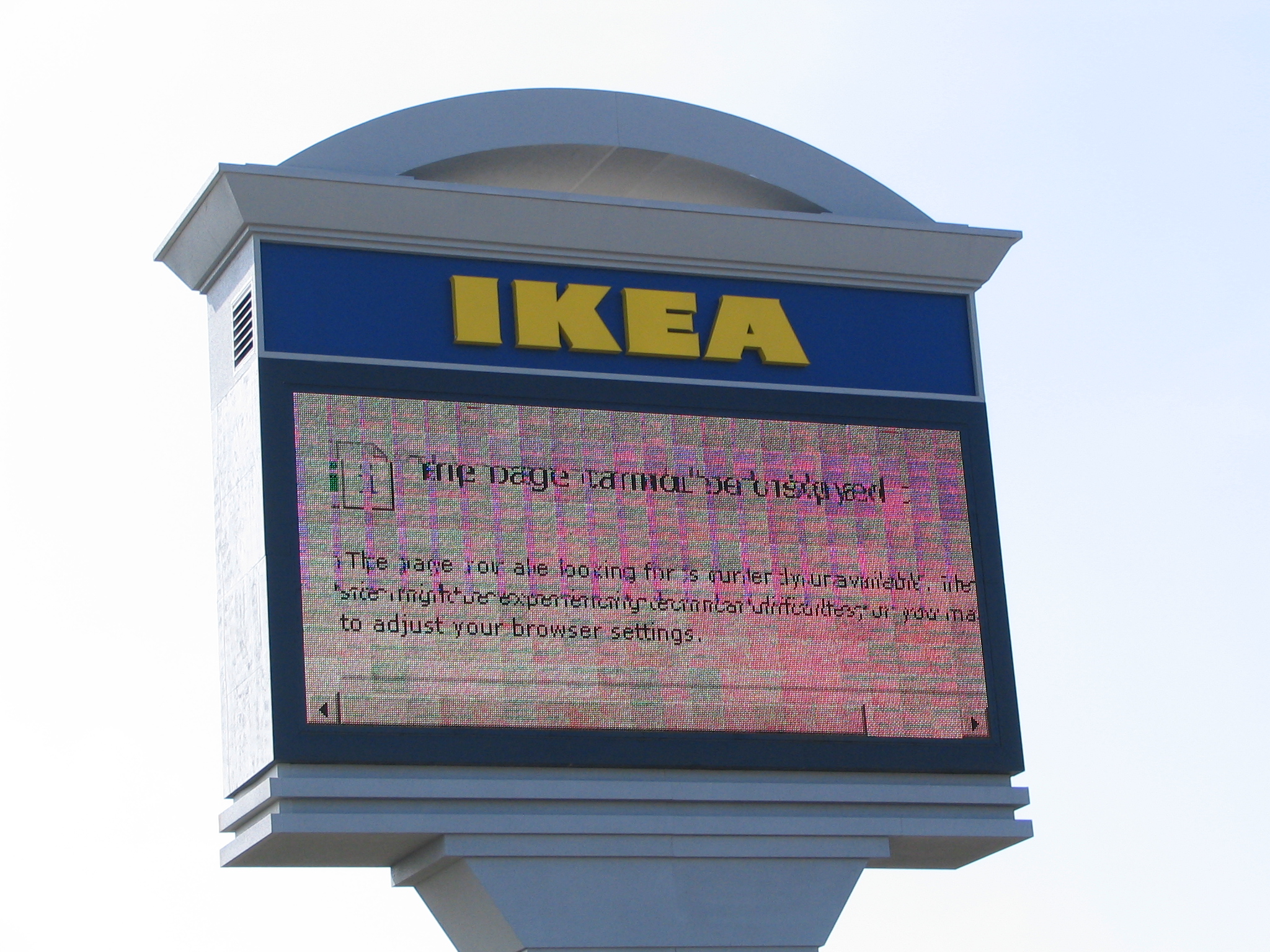404 Error Message