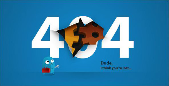 404 Error Message Text