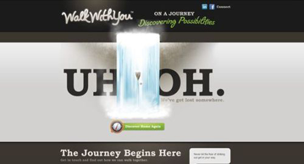 404 Page Design