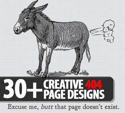 404 Page Design Examples