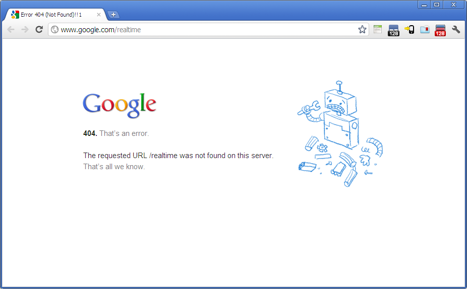 404 Page Images