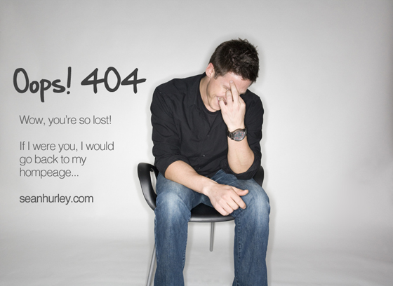 404 Page Not Found Design