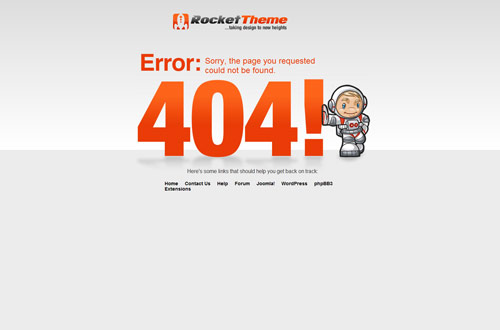404 Page Not Found Design