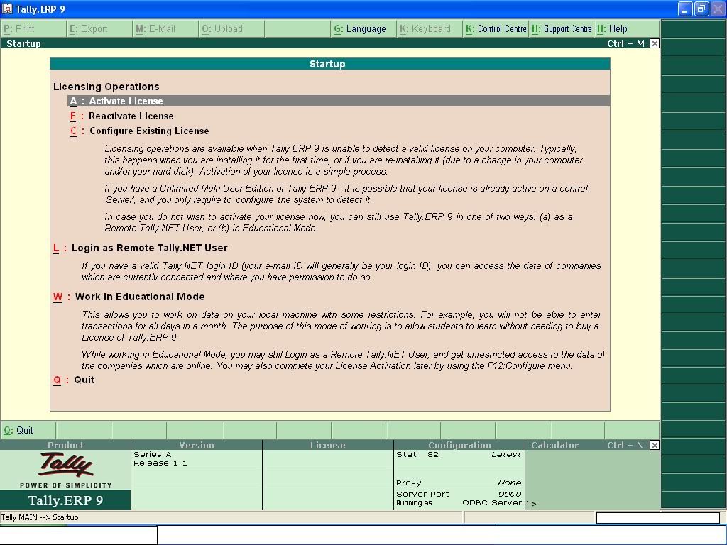 Accounting Software Tally 9.0 Free Download