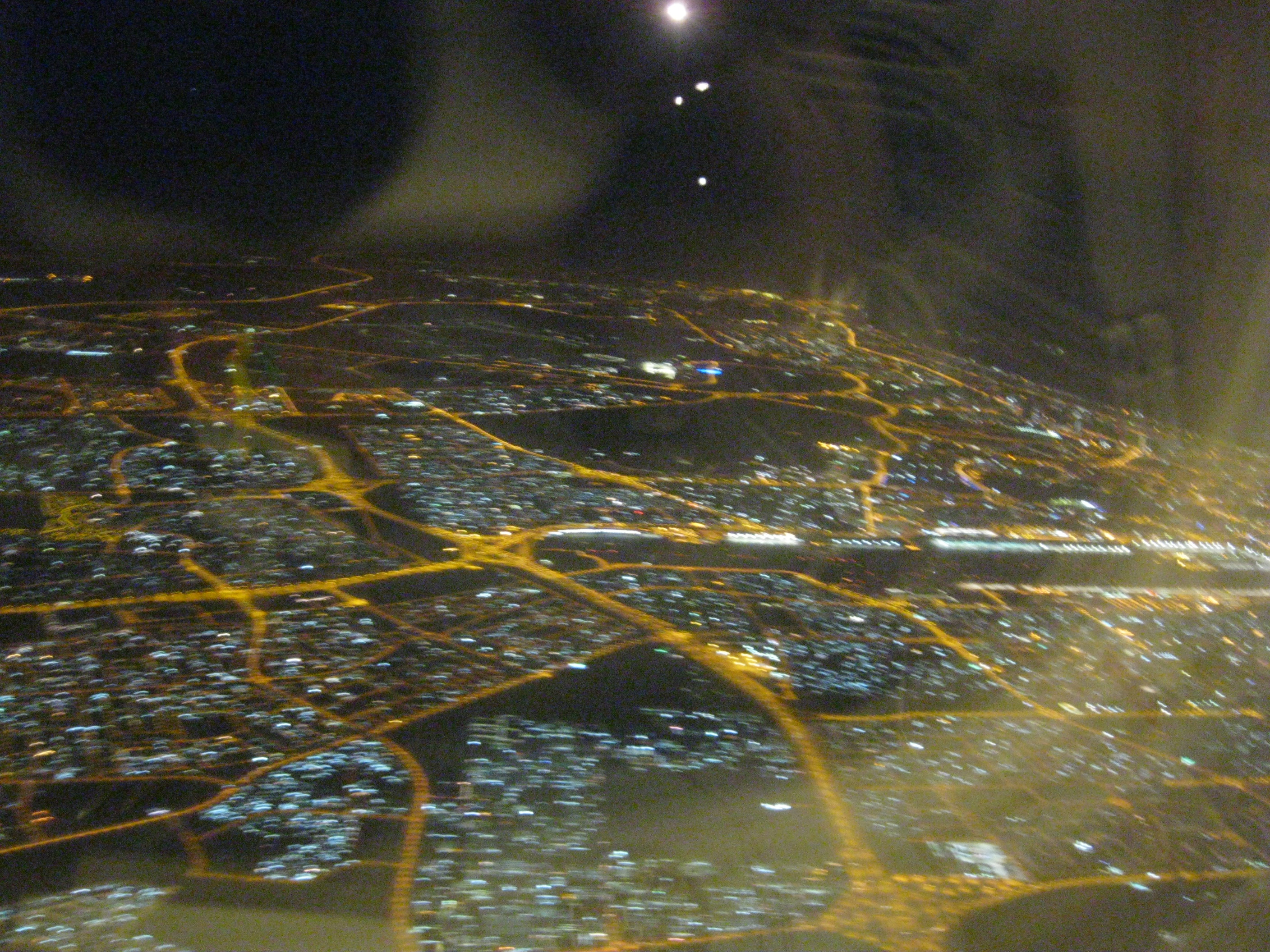 Aerial View Of Dubai City