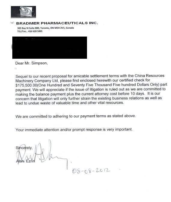 Agreement Letter To Pay For Damages