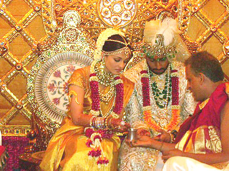 Aishwarya Rai Wedding Sarees Collection
