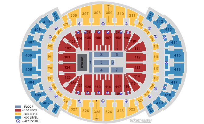 American Airlines Arena Dallas Virtual Seating Chart