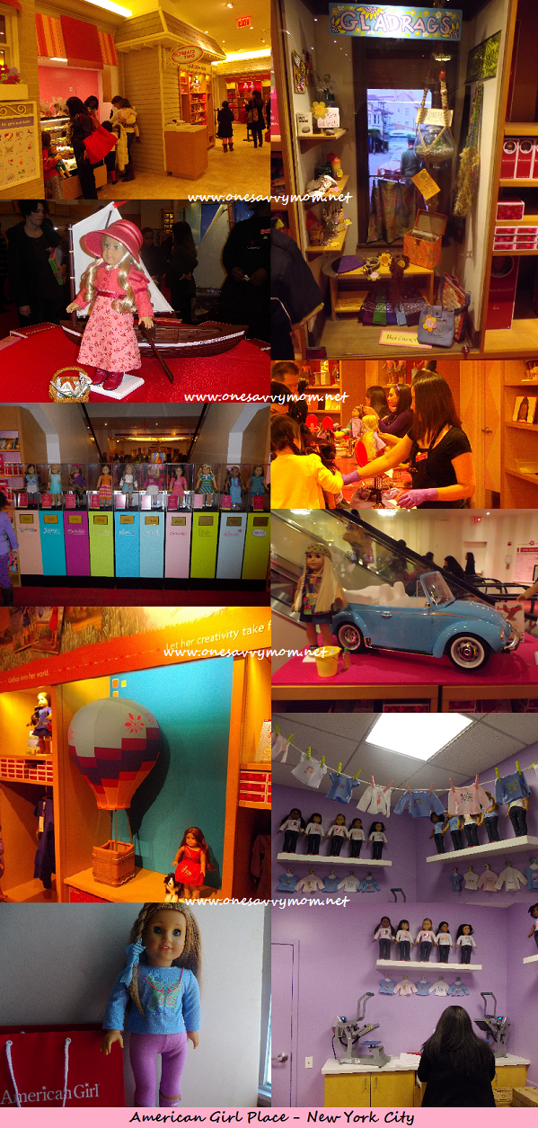American Girl Store Nyc Map