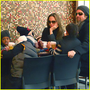 Angelina Jolie And Brad Pitt Family Pictures