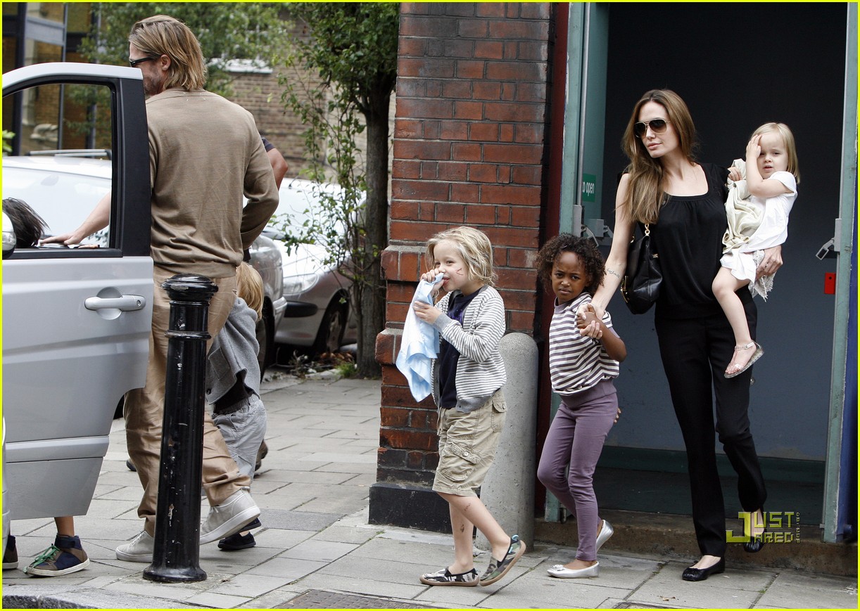 Angelina Jolie And Brad Pitt Kids